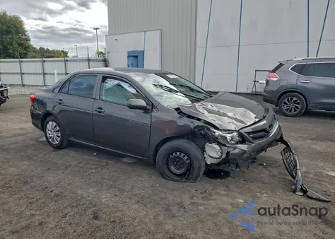 2013 Toyota Corolla Base from USA, damaged, VIN 2T1BU4EE0DC115430